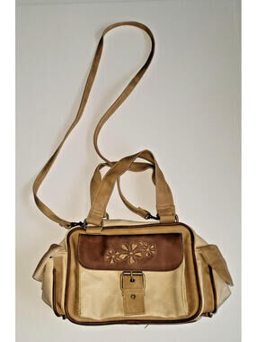 The Stone Women's Fashion Tan/Brown Shoulder Bag Purse, Crossbody, Handbag